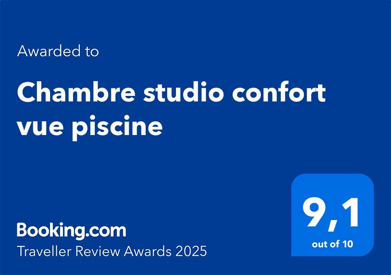 Bed and Breakfast Chambre Studio Confort Vue Piscine Baie-Mahault